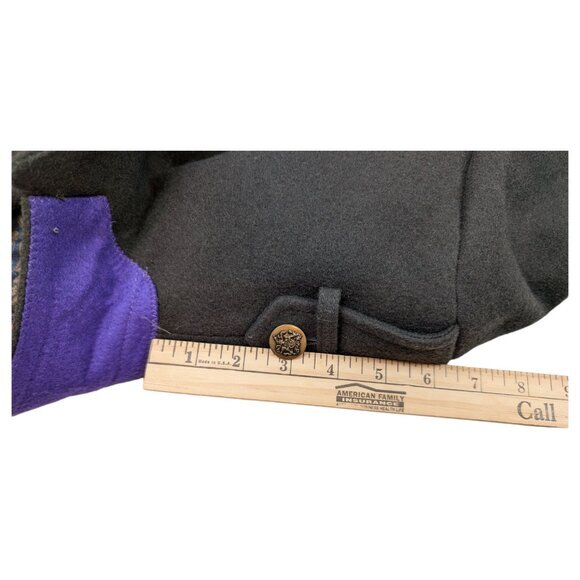 Tallia Men’s Olive Green Wool Pea Coat Size Medium - Picture 15 of 16